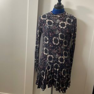 Free people dress mini size m EUC